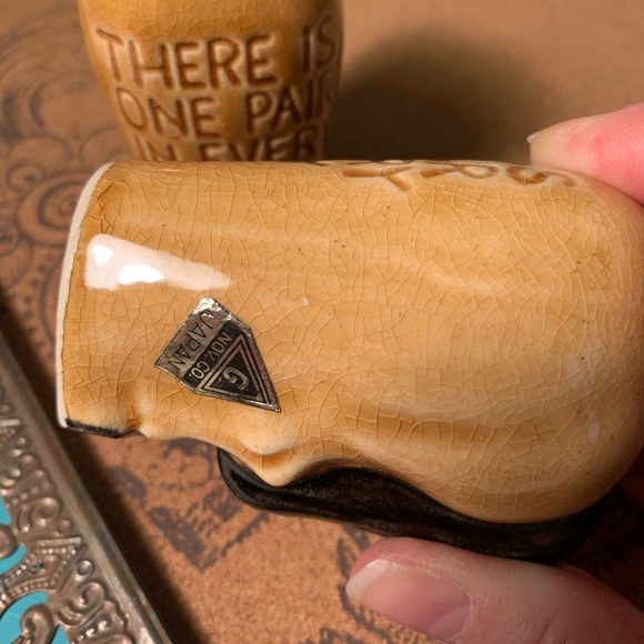 Vintage Pair Donkey Salt and Pepper Shakers (B21) - Picture 4 of 7